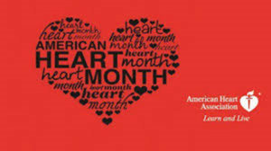 American Heart Month graphic