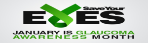 Glaucoma Awareness Month graphic